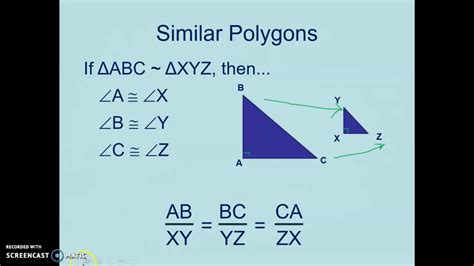 Algebra Similar Figures And Scale Models Youtube