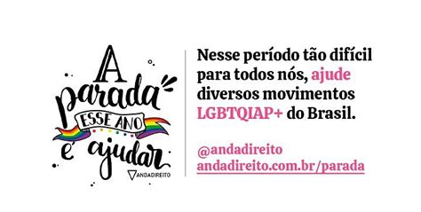 Anda Direito Lança Campanha Para Ajudar Coletivos LGBTI