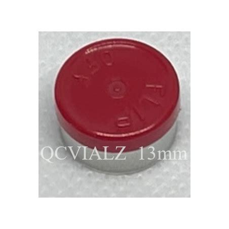 Red Mm Flip Off Vial Seals West Pharmaceutical Pack Of