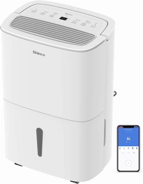 SHINCO WIFI Déshumidificateur Portable 30L Jour Purificateur d air