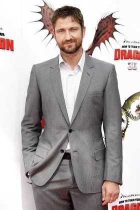 british actor gerard butler arrives usala editorial stock photo stock