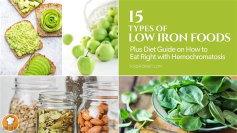 Hemochromatosis Low Iron Foods