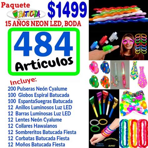 Paquete Kit Animaci N Fiesta Party Quince A Os Led Ne N Boda Meses