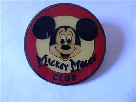 Disney Trading Pin 32540 Mickey Mouse Club 5 Pin Framed Set Logo