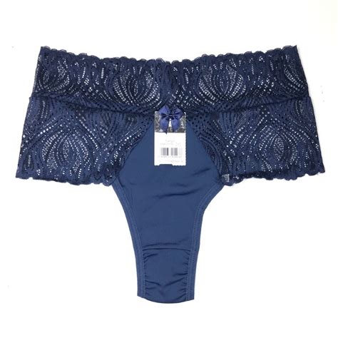 Kit c 3 Calcinha Cintura Alta Cós Rendado Fio Duplo Gimara Galé Lingerie Calcinhas sutiãs