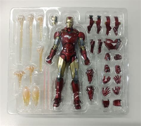 Shf Iron Man Mark 6 Battle Damage Edition Original Bandai Toys And Collectibles Mainan Di Carousell