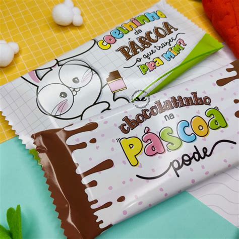 Barra De Chocolate Personalizada Para P Scoa Unidades Art Studio Maju