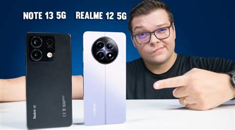 Redmi Note 13 5G vs Realme 12 5G qual é o MELHOR celular em 2024