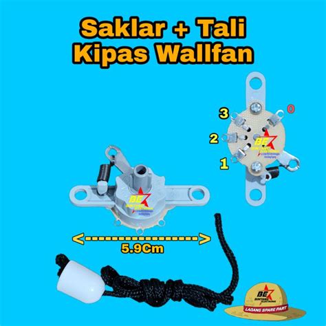 Jual Switch Kipas Wall Fan Saklar Kipas Angin Dinding Saklar Tarik