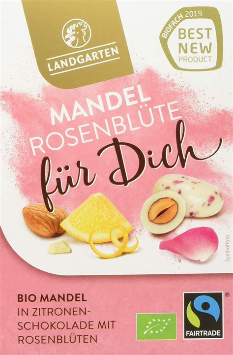 Landgarten Mandel Rosenblüte für Dich 90 g Amazon de Lebensmittel