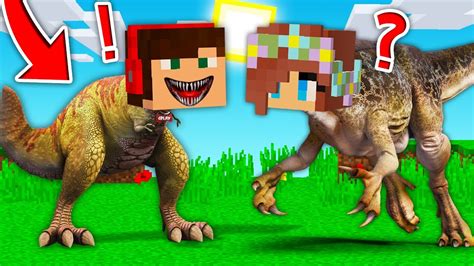 MINECRAFT ALE JESTEŚMY DINOZAURAMI PRZEZ 24H GPLAY LUMI YouTube