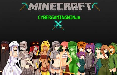 Minecraft Mobs As Girls Bienvenidos A Pinterest☺