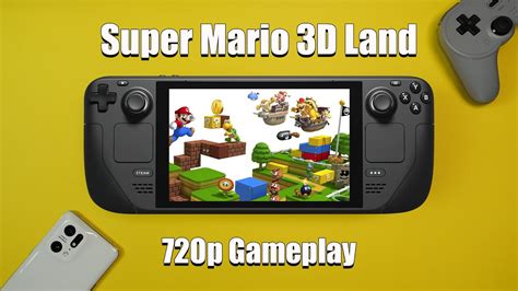 Steam Deck Citra Super Mario 3D Land YouTube