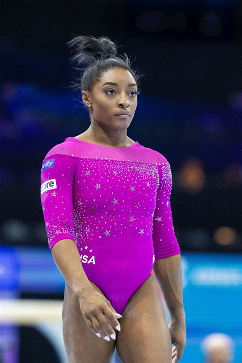 Simone Biles Transformation From Head To Toe Pink Looks To Dazzling