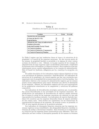 Gobierno corporativo diversificación estratégica y desempeño