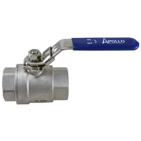 Apollo In Stainless Steel Fnpt X Fnpt Full Port Ball Valve With