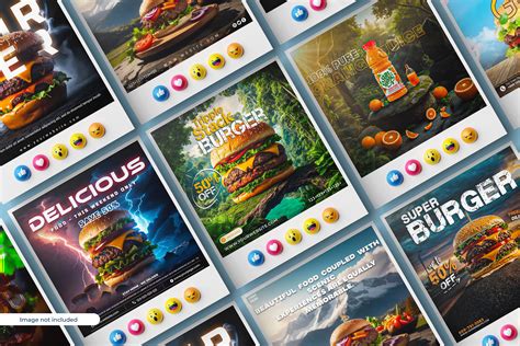 Manipulate Social media post design on Behance