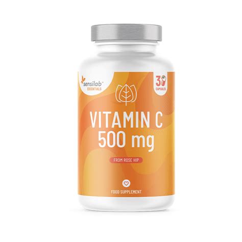 Essentials complément de vitamine C 500 mg Sensilab