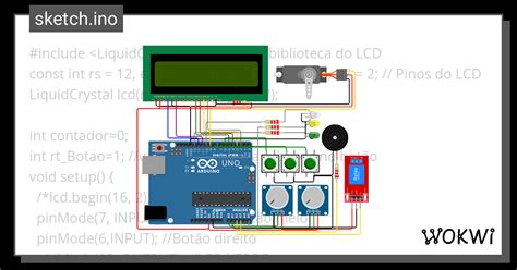 Aula 03 Wokwi ESP32 STM32 Arduino Simulator