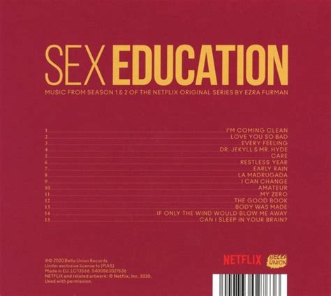 Ezra Furman Sex Education Ost Cd Ezra Furman Cd Album Muziek