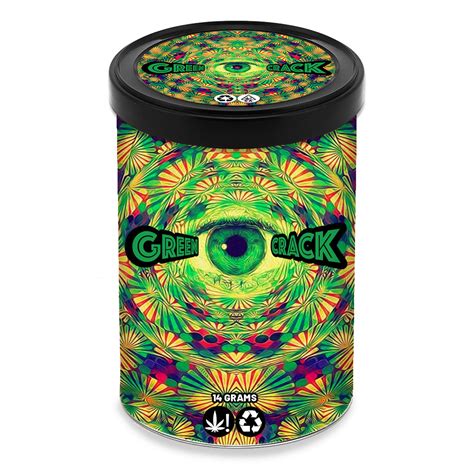 Green Crack 400ml Tuna Tins 14g Green Buddha Packaging