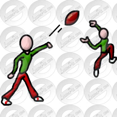 Pass Picture for Classroom / Therapy Use - Great Pass Clipart