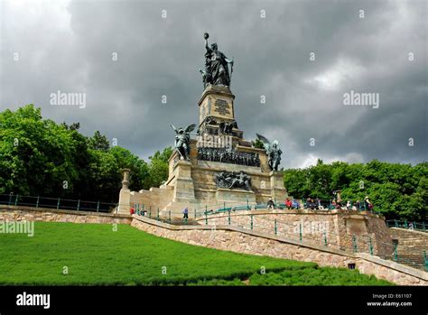 The Statue Germania Or The Niederwalddenkmal Is A Monument Located In