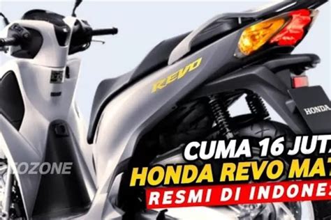 Motor Bebek TENGGELAM Sosok Honda Revo Matic Telah Hadir Lebih Irit