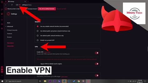 How To Enable VPN On Opera GX Browser YouTube