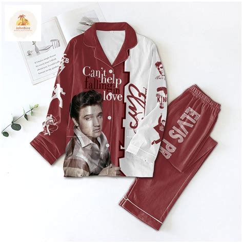 Elvis Presley Pajamas Set Elvis Presley Lover Pajamas Elvis Women