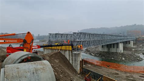 Maltempo Slitta Di Otto Giorni Lapertura Del Ponte Provvisorio Tra