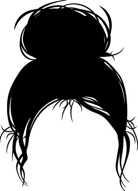 Messy Bun Svg Mom Life Svg Momlife Svg Afro Messy Bun Curl Inspire