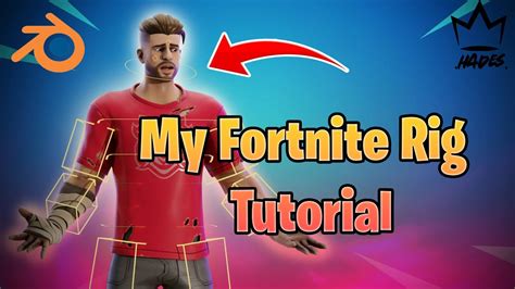 My Fortnite Rig Tutorial Blender Youtube