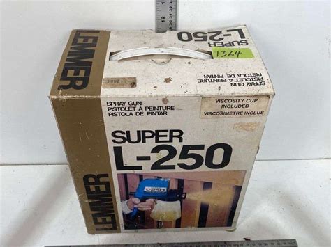 Lemmer Super L 250 Spray Gun Wild Rose Auction Services