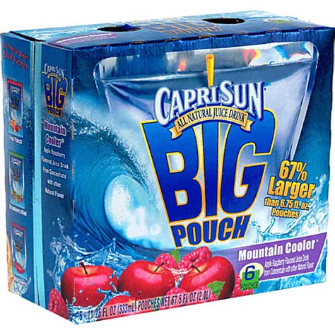 Capri Sun Big Pouch Juice Drink Mountain Cooler Shop Foodtown