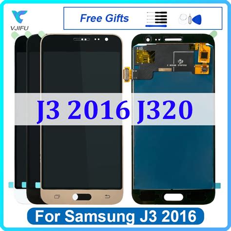 Display LCD Para Samsung J3 2016 J320 Sm J320f J320g Digitador De Tela