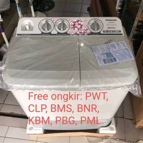 Jual Mesin Cuci Panasonic 8 5 Kg NA W88BCV1 NA W86BBZ2H NA W86FCU1 2