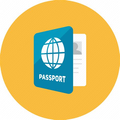 Passport Icon Download On Iconfinder On Iconfinder