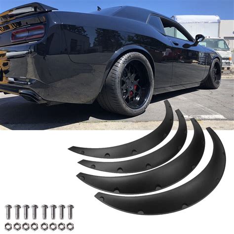 For Dodge Challenger RT SRT SXT Fender Flares Wide Body Kit Wheel