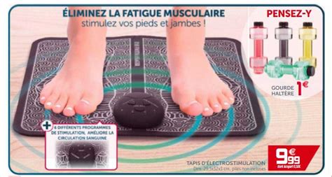 Promo Tapis D électrostimulation chez GiFi iCatalogue fr