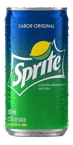 Refrigerante Sprite Lata 220 Ml Sabor Limão Sprite Sprites Refrigerante Lata