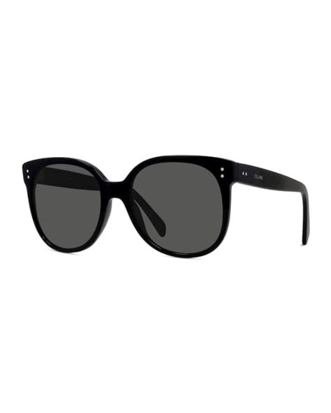 Celine Men S Round Acetate Sunglasses Neiman Marcus