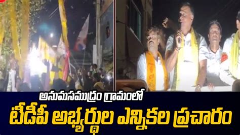 Atmakur TDP MLA Candidate Anam Ramanarayana Reddy Election Campaign