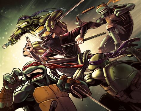 Download Teenage Mutant Ninja Turtles Attack Mode Wallpaper