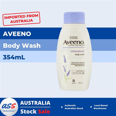 Aveeno Stress Relief Body Wash 354ml Shopee Philippines