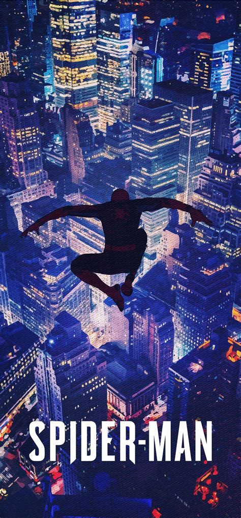 1242x2668 Spiderman Ps4 Fan Art Iphone XS MAX ,HD 4k Wallpapers,Images ...