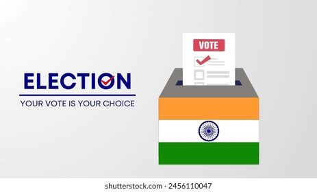 India General Election 2024 Concept Democracy Stock Vector (Royalty ...