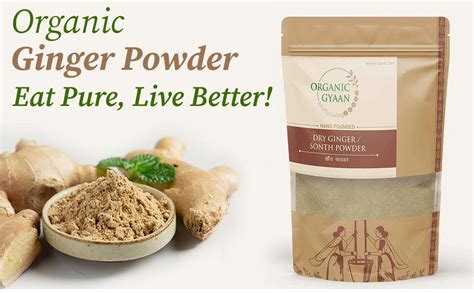 Buy Premium Sonth Powder 100 Natural Dry Ginger Organic Gyaan