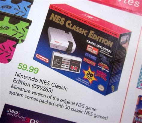 The Elusive Nes Classic Edition Appears In Tru Flyer And More Re