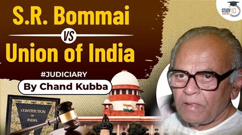 S R Bommai Vs Union Of India Article Presidents Rule